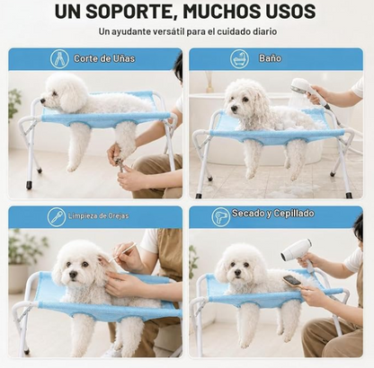 Soporte de aseo cómodo para mascotas